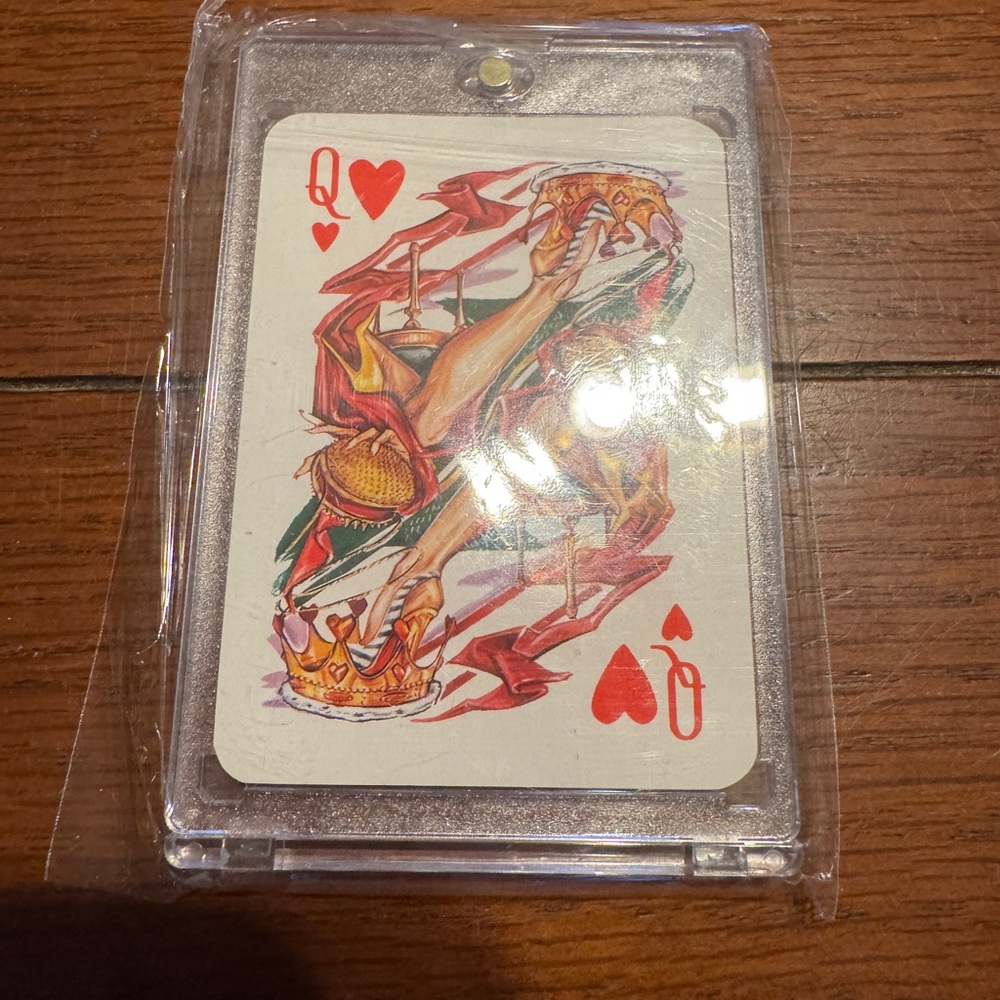 Christian Louboutin Queen of Hearts Card Holder (rare)